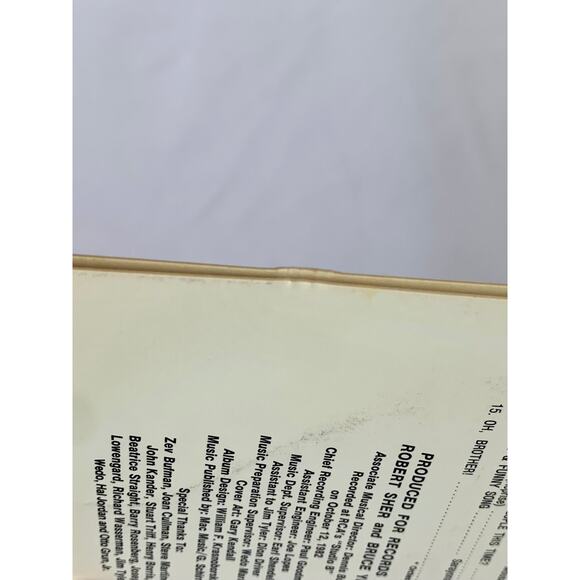 VTG Vinyl Record - 1983 Oh, Brother! Original Cast Broadway Musical Soundtrack - Picture 7 of 7